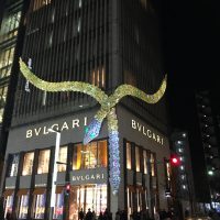 ブルガリ銀座タワーイルミネーション（1月31日まで実施予定） | マイ銀座